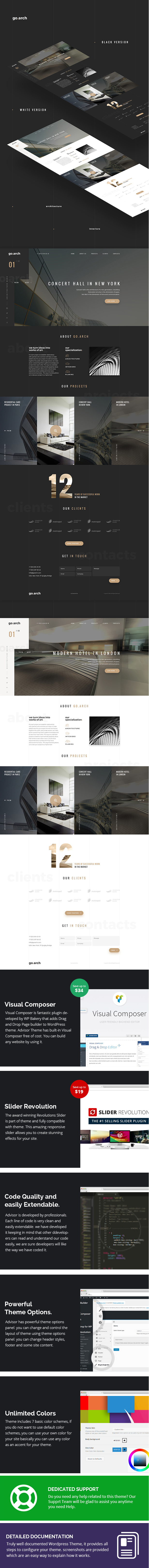 go.arch,Architecture,Interio,WordPress Theme,Theme Go.arch